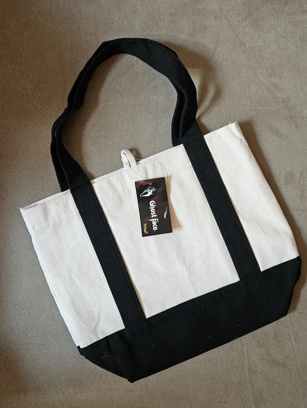 Spirit Halloween Ghost Face Mini Tote Bag